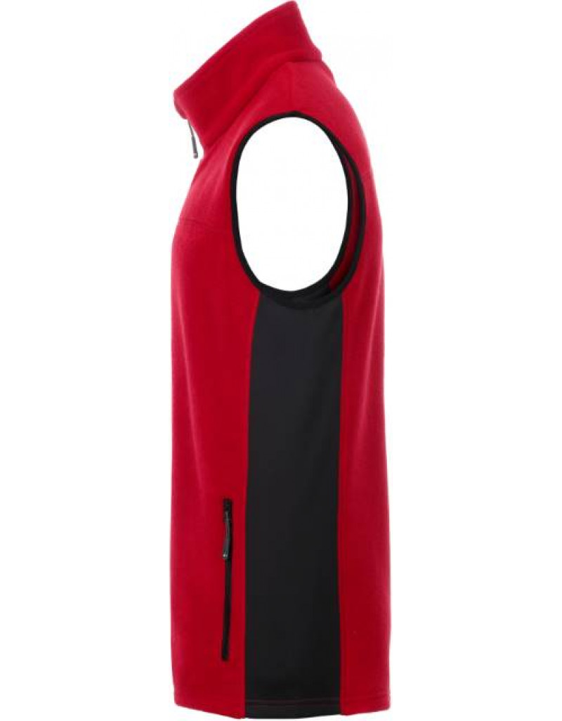 Vestă de lucru din fleece pentru bărbați - rezistentă